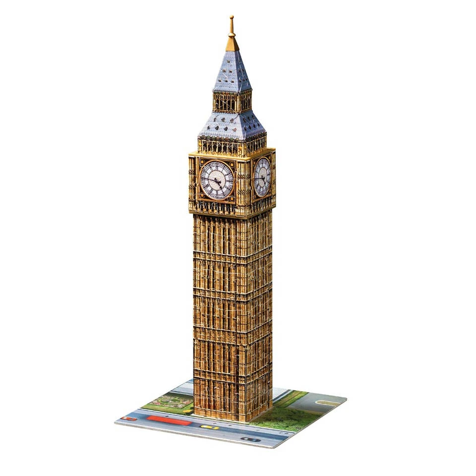 Ravensburger 3D-puzzel Big Ben - 216 Stukjes 4 Ravensburger 3D-puzzel Big Ben - 216 Stukjes - Afbeelding 2