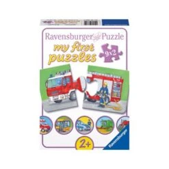 Ravensburger Puzzelset Speciale Voertuigen - 9 X 2 Stukjes