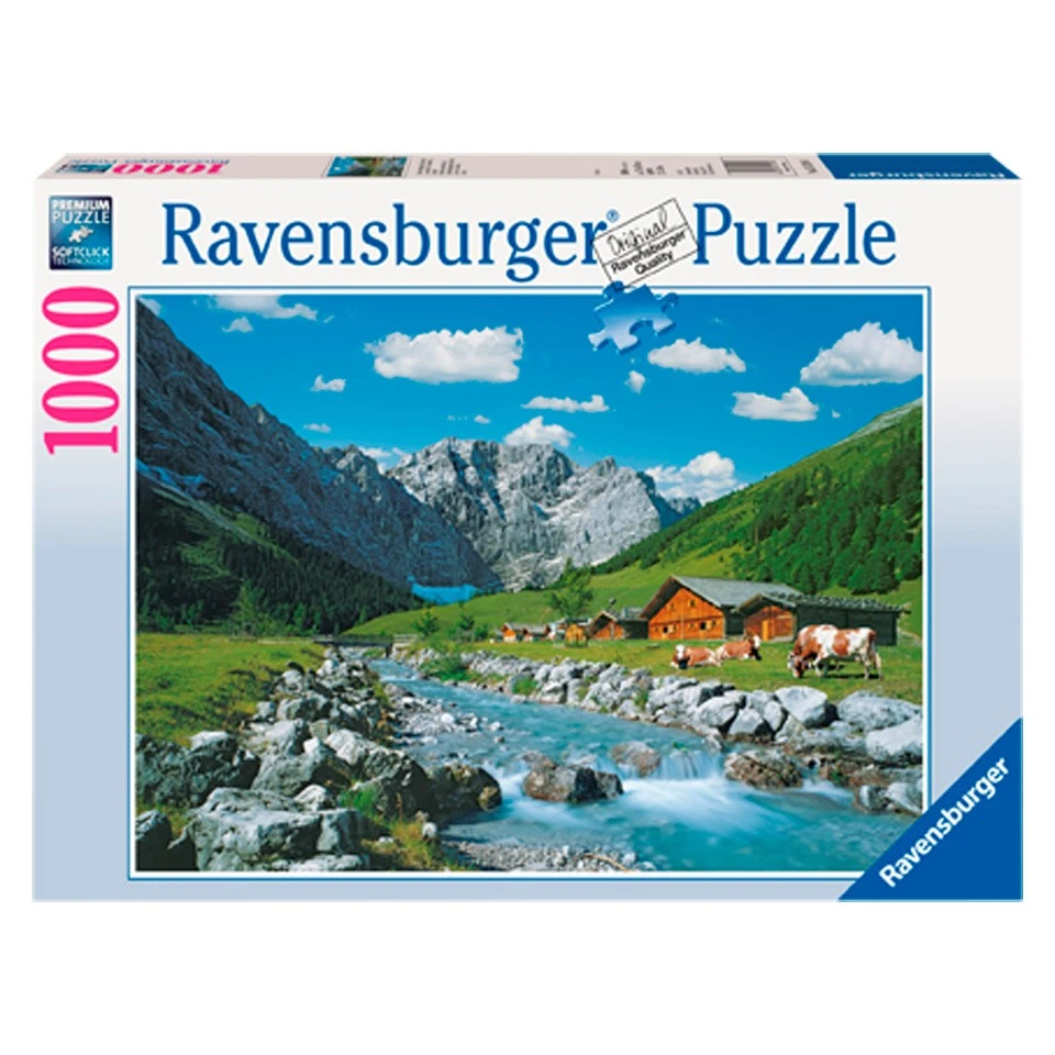 Ravensburger Karwendelgebergte Puzzel - 1000 Stukjes 3 Ravensburger Karwendelgebergte Puzzel - 1000 Stukjes