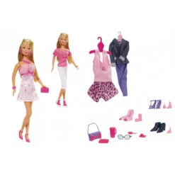SIMBA Steffi Mega Fashion Set Pop + Kleding 45-delig -Jumbo Winkel 1251887 60e36e02