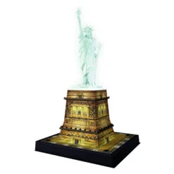 Ravensburger 3D-puzzel Statue Of Liberty Night Edition - 108 Stukjes -Jumbo Winkel 1391345 001