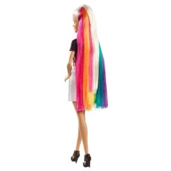 Barbie Mannequinpop Regenboog Glitterhaar -Jumbo Winkel 1974996 b7208b33