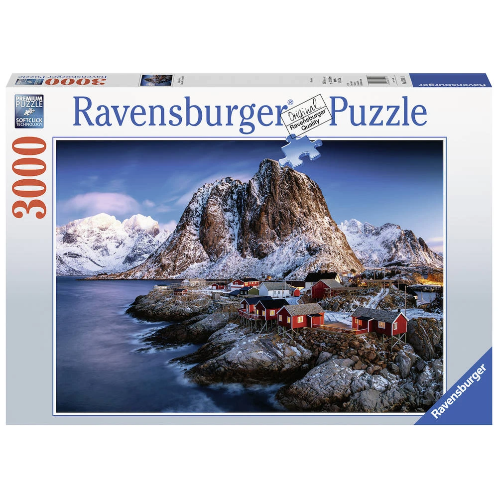 Ravensburger Puzzel Hamnoy Lofoten - 3000 Stukjes 3 Ravensburger Puzzel Hamnoy Lofoten - 3000 Stukjes