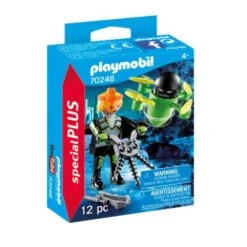 PLAYMOBIL SpecialPLUS Agent Met Drone 70248