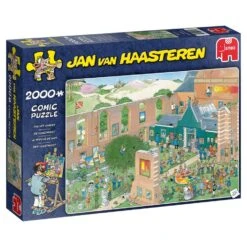 Jumbo Jan Van Haasteren Puzzel De Kunstmarkt - 2000 Stukjes