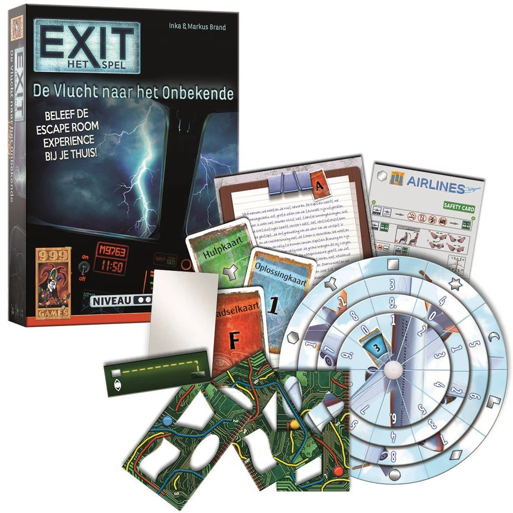 999 Games Exit: De Vlucht Naar Het Onbekende 3 999 Games Exit: De Vlucht Naar Het Onbekende
