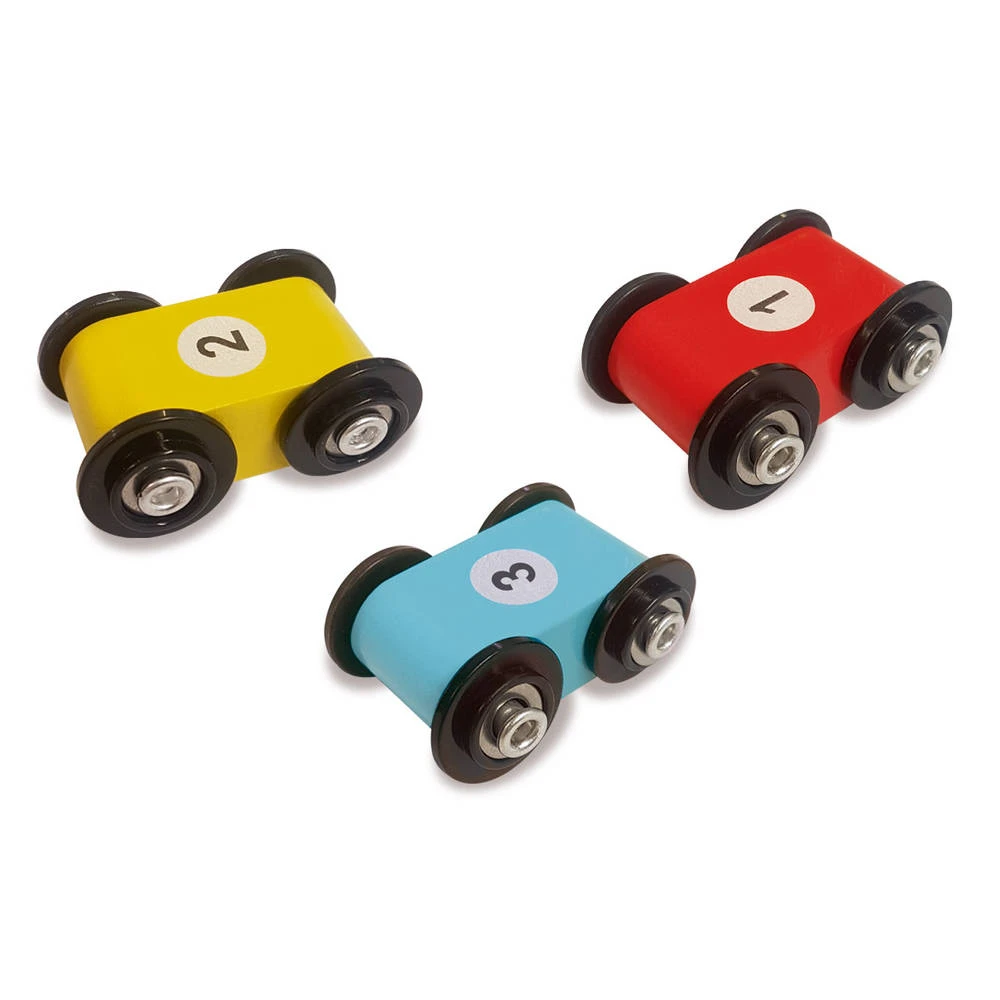 Woodlets Houten Zigzag Autobaan 4 Woodlets Houten Zigzag Autobaan - Afbeelding 2