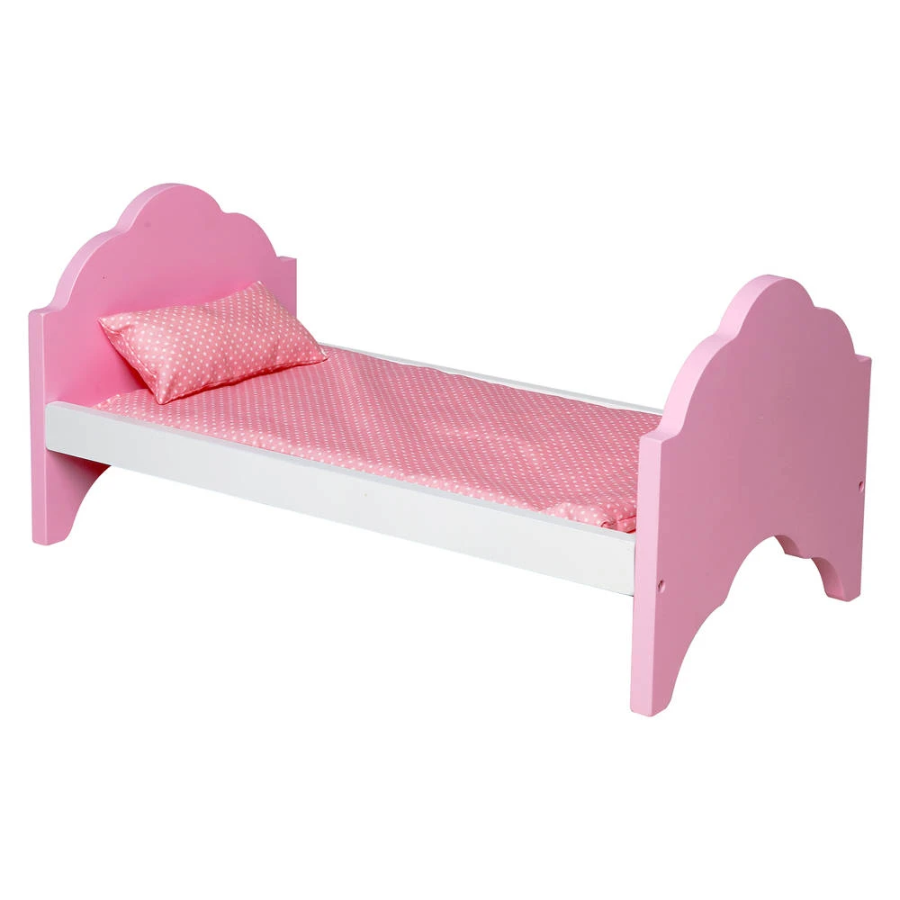 No Brand Eenpersoons Poppenbed Met Matras 3 No Brand Eenpersoons Poppenbed Met Matras