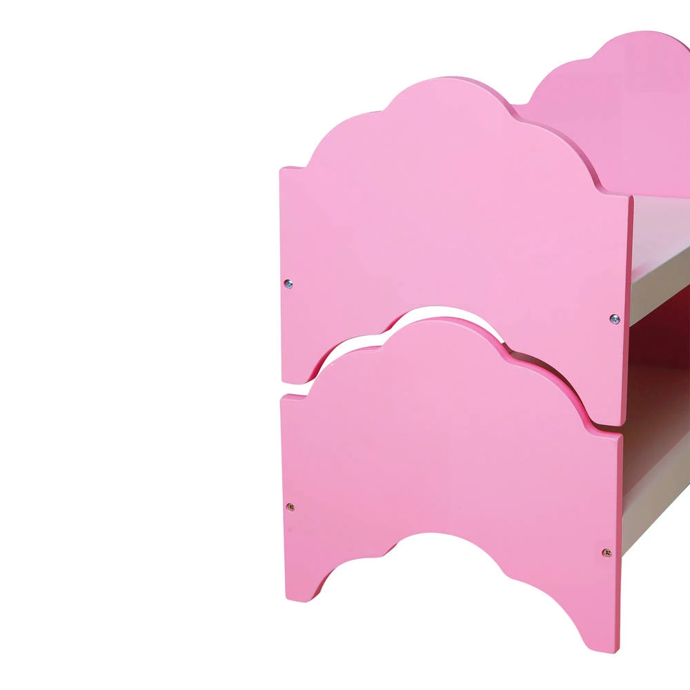 No Brand Eenpersoons Poppenbed Met Matras 4 No Brand Eenpersoons Poppenbed Met Matras - Afbeelding 2