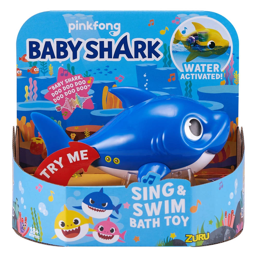 No Brand Robo Alive Baby Shark Zwem En Zing Speelgoed 5 No Brand Robo Alive Baby Shark Zwem En Zing Speelgoed - Afbeelding 3