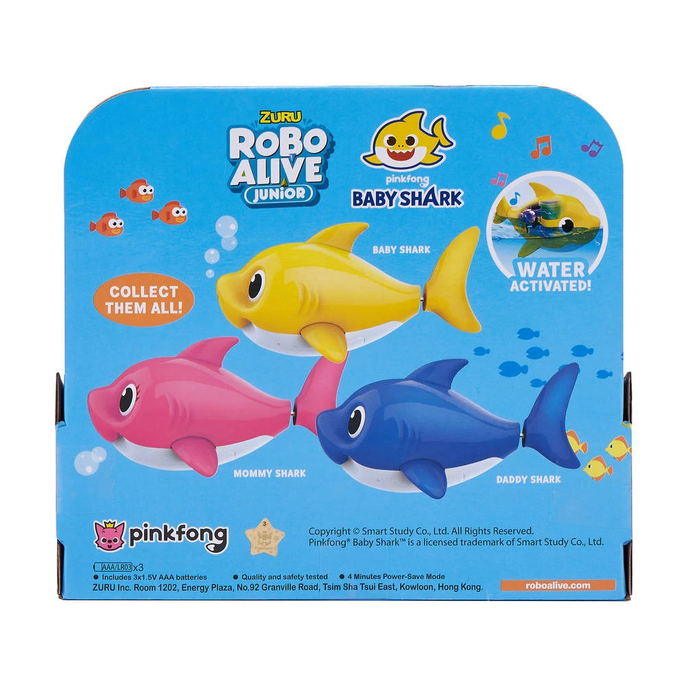 No Brand Robo Alive Baby Shark Zwem En Zing Speelgoed 6 No Brand Robo Alive Baby Shark Zwem En Zing Speelgoed - Afbeelding 4