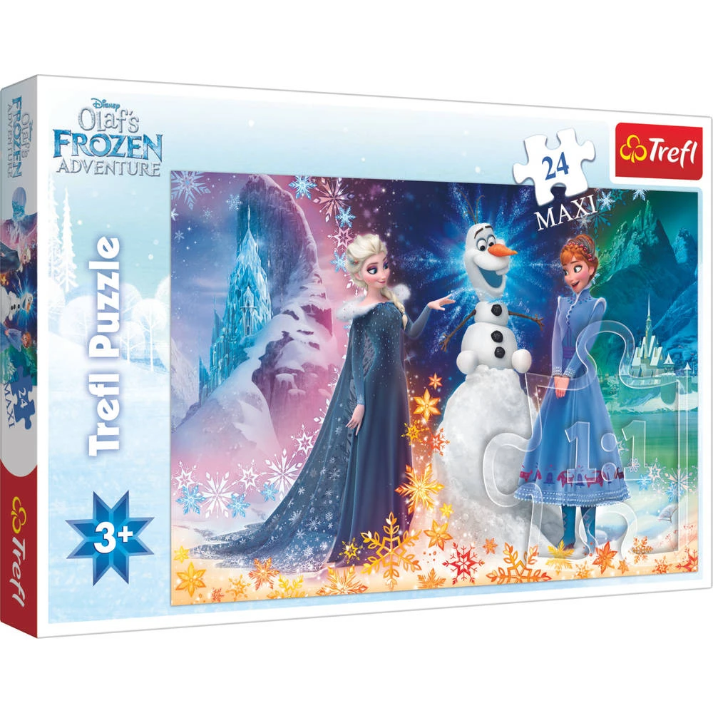 No Brand Disney Frozen Maxipuzzel - 24 Stukjes 3 No Brand Disney Frozen Maxipuzzel - 24 Stukjes