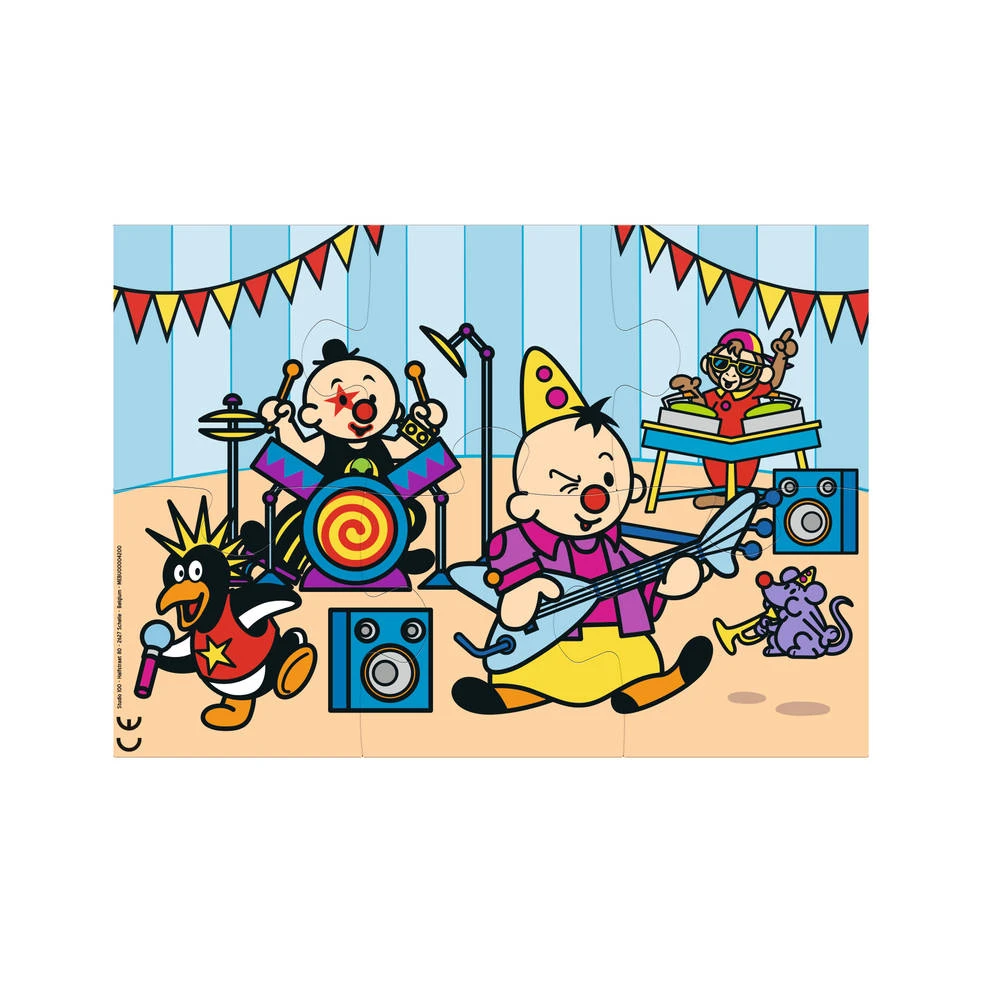 Bumba Puzzel Muzikant - 6 Stukjes 5 Bumba Puzzel Muzikant - 6 Stukjes - Afbeelding 3