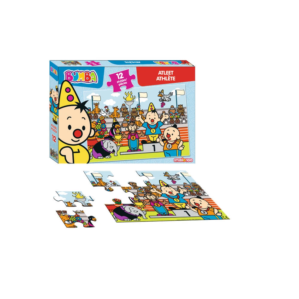 Bumba Puzzel Atleet - 12 Stukjes 4 Bumba Puzzel Atleet - 12 Stukjes - Afbeelding 2