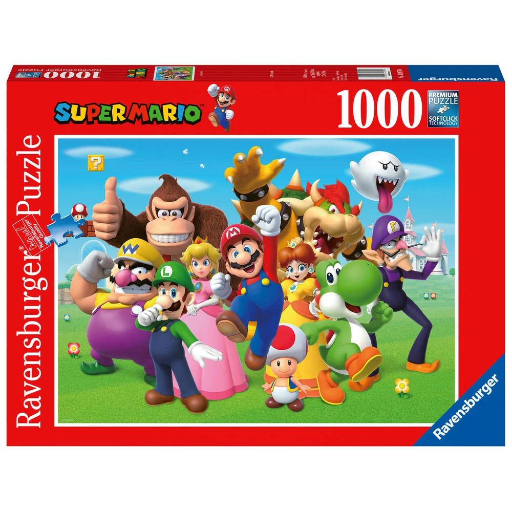 Ravensburger Puzzel Super Mario - 1000 Stukjes 3 Ravensburger Puzzel Super Mario - 1000 Stukjes