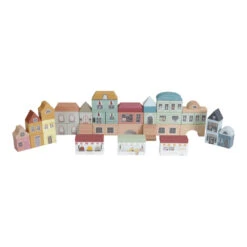 Little Dutch Little Railway Collection Blokkenstad 50-delig