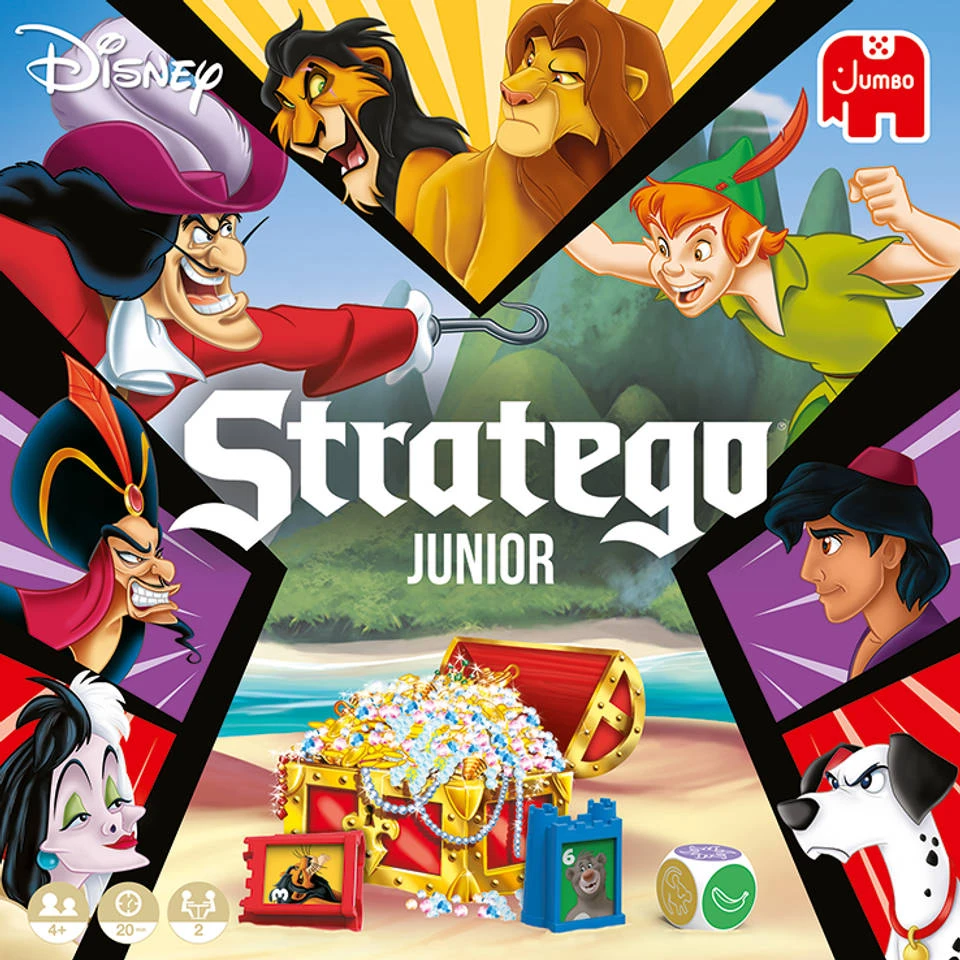 Jumbo Stratego Junior Disney 6 Jumbo Stratego Junior Disney - Afbeelding 4