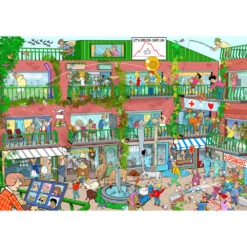 Goliath Wacky World Puzzel Let's Keep The Curve Low - 1000 Stukjes -Jumbo Winkel 1984820 97b6a05f