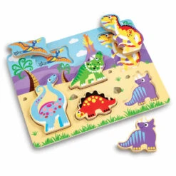 Woodlets Chunky Dino Houten Puzzel -Jumbo Winkel 1986589 899ef8cd