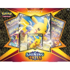 ASMODEE Pokémon Trading Card Game Shining Fates Pikachu V Box -Jumbo Winkel 1986884 eb416e2f