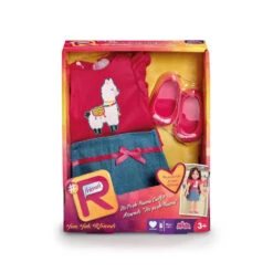 Poppenkleding Top En Rok - Roze -Jumbo Winkel 1987016 5bdfffa9