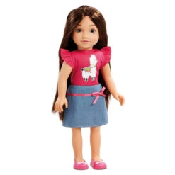 Poppenkleding Top En Rok - Roze -Jumbo Winkel 1987016 ed4d408a