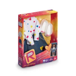 Poppenkleding Hartjes T-shirt En Rokje 8 Poppenkleding Hartjes T-shirt En Rokje -Jumbo Winkel 1987017 32398315