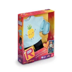 Poppenkleding Ananas T-shirt En Jeans -Jumbo Winkel 1987018 e96ea501