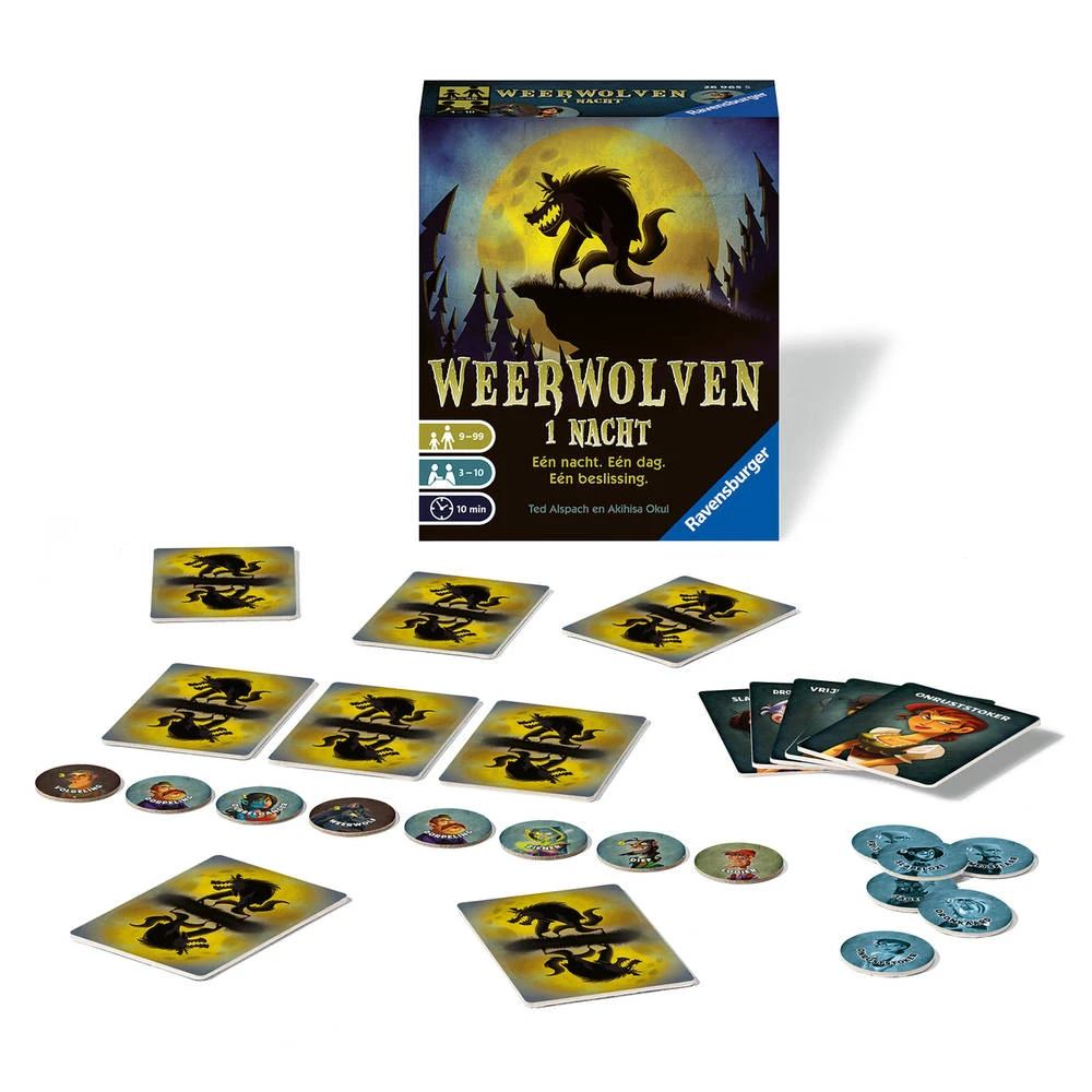 Ravensburger Weerwolven 1 Nacht 3 Ravensburger Weerwolven 1 Nacht
