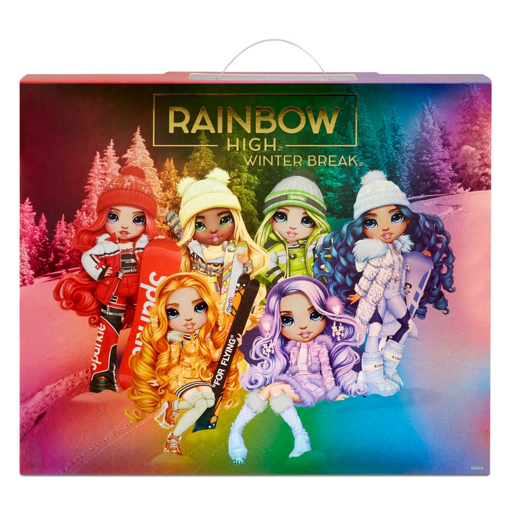 Rainbow High Wintersportvakantie Modepop Ruby Anderson 8 Rainbow High Wintersportvakantie Modepop Ruby Anderson - Afbeelding 6