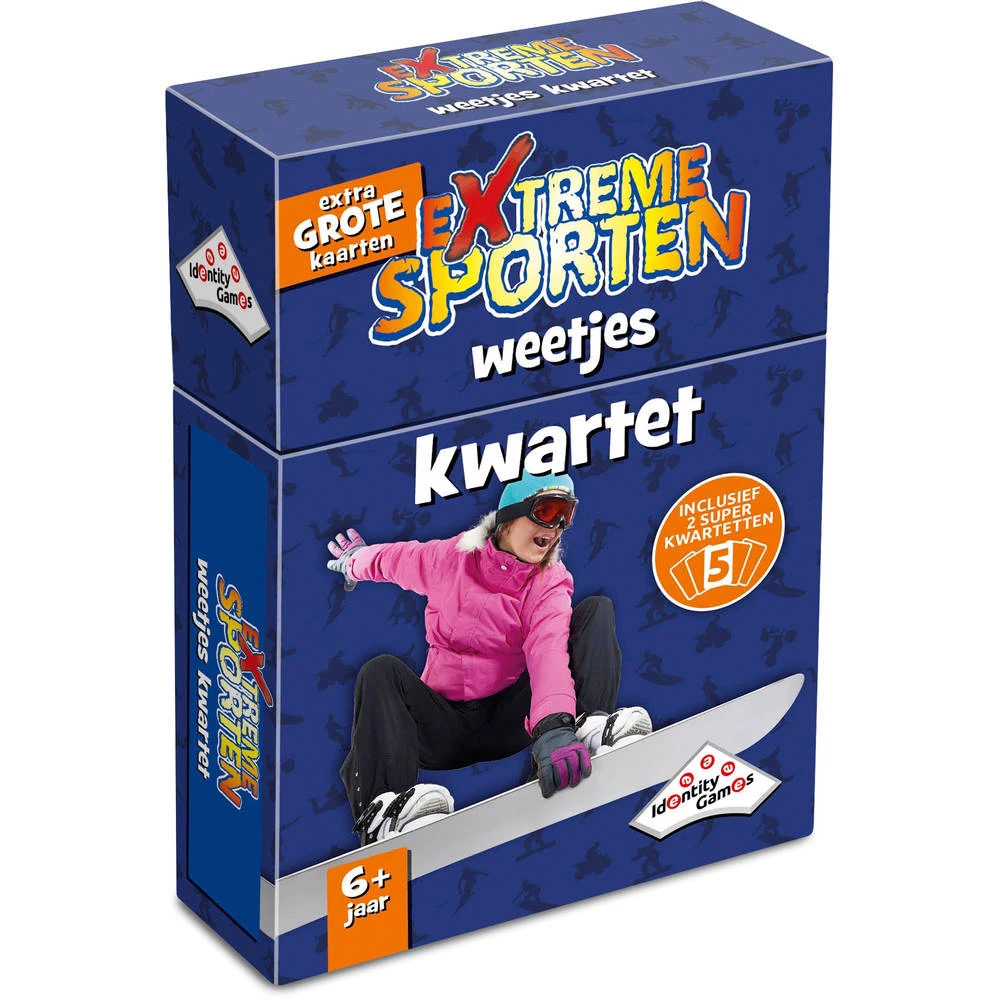 Identity Games Extreme Sporten Weetjes Kwartet 3 Identity Games Extreme Sporten Weetjes Kwartet