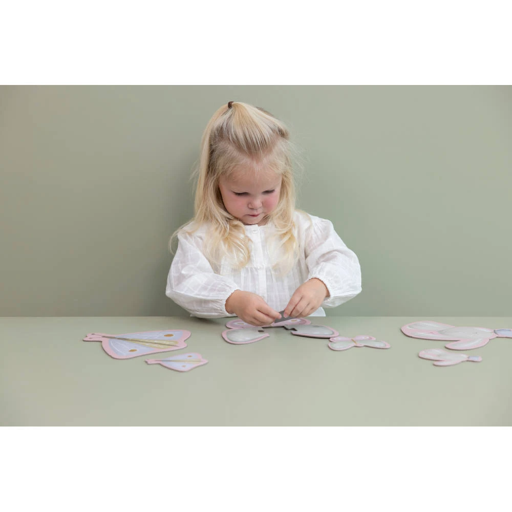 Little Dutch Flowers & Butterflies Vormenpuzzel 7 Little Dutch Flowers & Butterflies Vormenpuzzel - Afbeelding 5