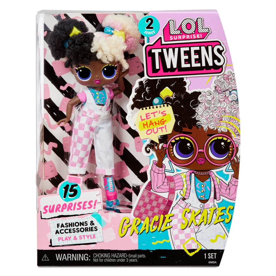 L.O.L. Surprise! Tweens Modepop Gracie Skates Met 15 Verrassingen 8 L.O.L. Surprise! Tweens Modepop Gracie Skates Met 15 Verrassingen - Afbeelding 6