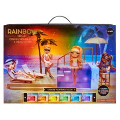 Rainbow High Kleurveranderende Pool & Beach Club Speelset 10 Rainbow High Kleurveranderende Pool & Beach Club Speelset -Jumbo Winkel 1991150 c6e4f242