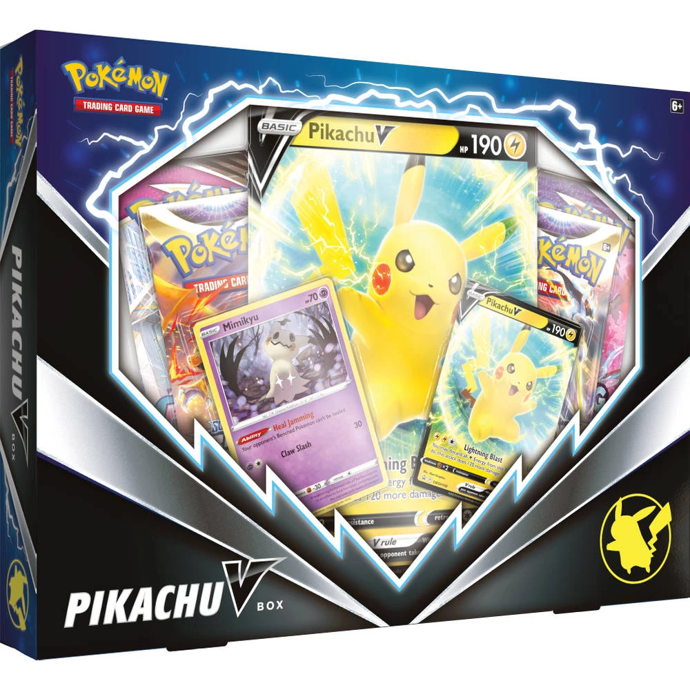ASMODEE Pokémon TCG Pikachu V-Box 3 ASMODEE Pokémon TCG Pikachu V-Box