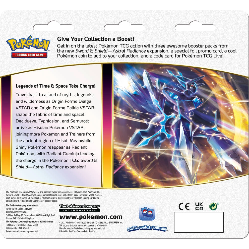 ASMODEE Pokémon TCG Sword & Shield: Astral Radiance 3BB Eevee 5 ASMODEE Pokémon TCG Sword & Shield: Astral Radiance 3BB Eevee - Afbeelding 3