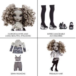 Rainbow High Shadow High Pop Nicole Steel -Jumbo Winkel 1992732 41dbd7bf