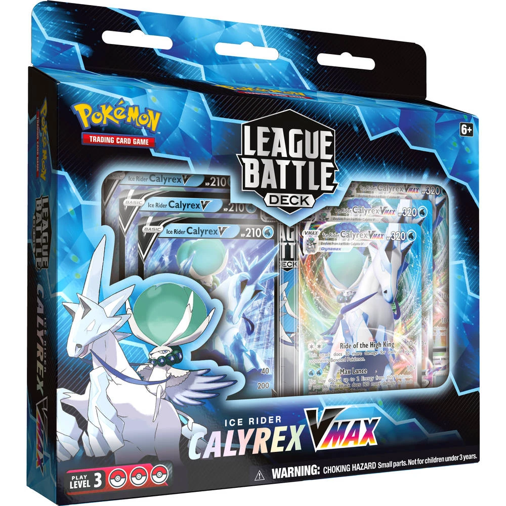 ASMODEE Pokémon TCG June League Battle Deck Ice Rider Calyrex VMAX 3 ASMODEE Pokémon TCG June League Battle Deck Ice Rider Calyrex VMAX