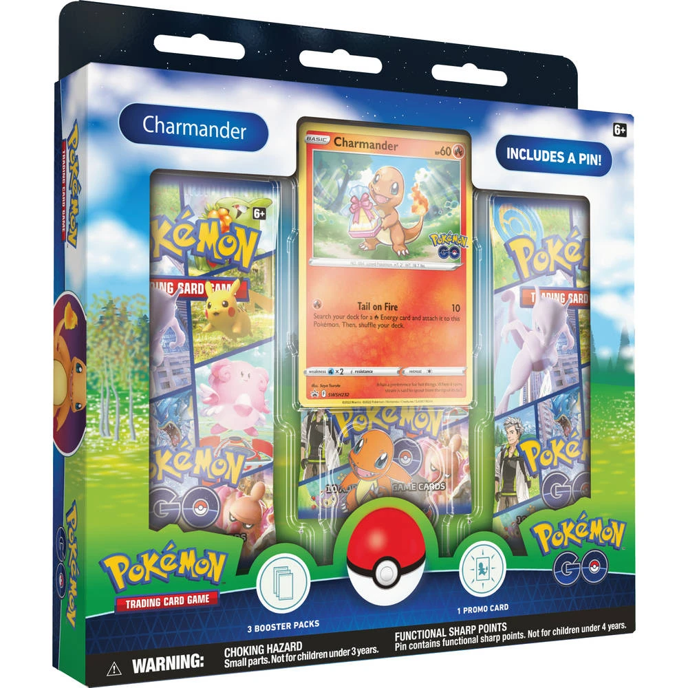 ASMODEE Pokémon Go TCG Pin Box 3 ASMODEE Pokémon Go TCG Pin Box