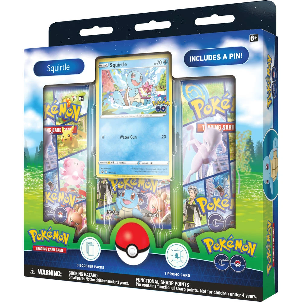 ASMODEE Pokémon Go TCG Pin Box Squirtle 6 ASMODEE Pokémon Go TCG Pin Box Squirtle - Afbeelding 4