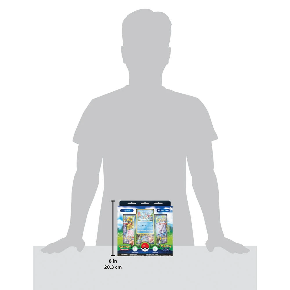 ASMODEE Pokémon Go TCG Pin Box Squirtle 7 ASMODEE Pokémon Go TCG Pin Box Squirtle - Afbeelding 5