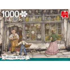 Jumbo Premium Collection Anton Pieck Puzzel De Klokkenwinkel - 1000 Stukjes -Jumbo Winkel 1993180 d3f079bc
