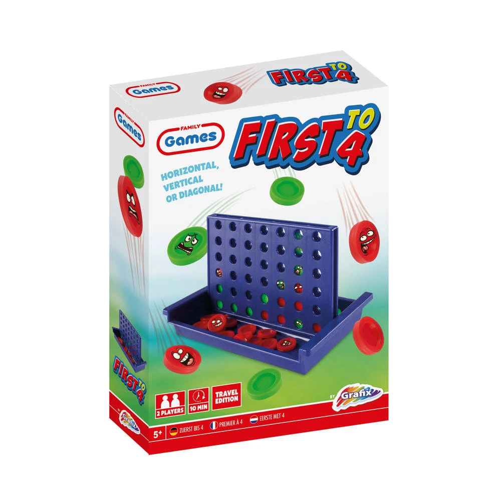 Grafix First To 4 Reisspel 3 Grafix First To 4 Reisspel