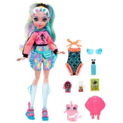MATTEL Monster High Lagoona Blue Pop Met Huisdier En Accessoires -Jumbo Winkel 1995017 52f311c5