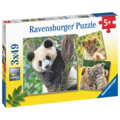 Ravensburger Puzzel Wildlife 3 X 49 -Jumbo Winkel 1995566 f9c8a7b3