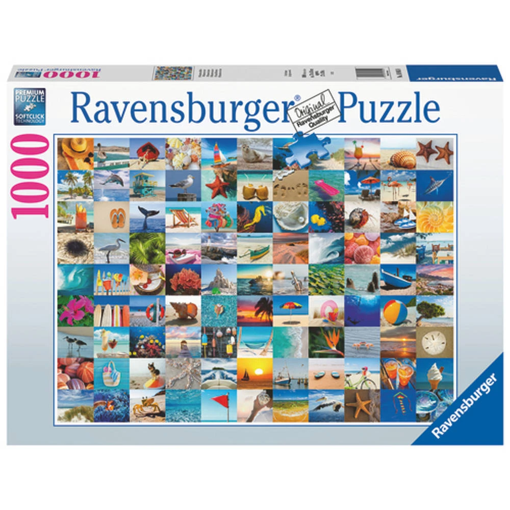 Ravensburger Puzzel 99 Momenten Aan Zee - 1000 Stukjes 4 Ravensburger Puzzel 99 Momenten Aan Zee - 1000 Stukjes - Afbeelding 2