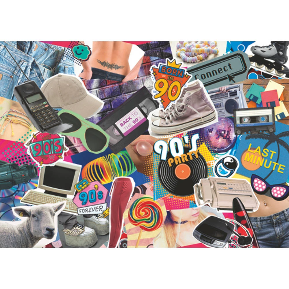 Ravensburger Puzzel De Jaren 90 - 1000 Stukjes 5 Ravensburger Puzzel De Jaren 90 - 1000 Stukjes - Afbeelding 3