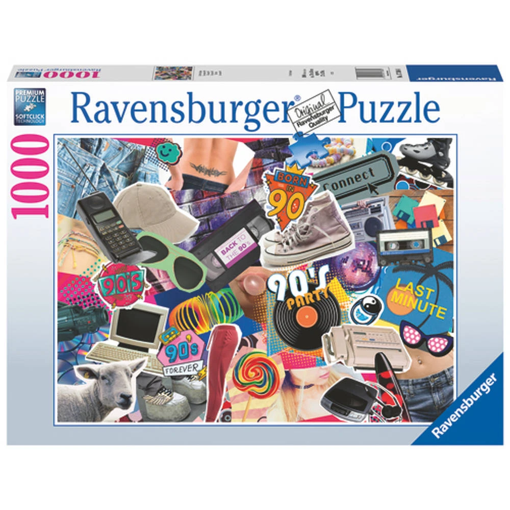 Ravensburger Puzzel De Jaren 90 - 1000 Stukjes 3 Ravensburger Puzzel De Jaren 90 - 1000 Stukjes
