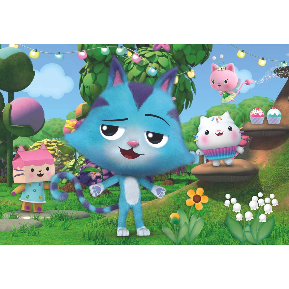 Clementoni Gabby’s Poppenhuis Super Color Puzzelset Feest - 3 X 48 Stukjes 5 Clementoni Gabby’s Poppenhuis Super Color Puzzelset Feest - 3 X 48 Stukjes - Afbeelding 3