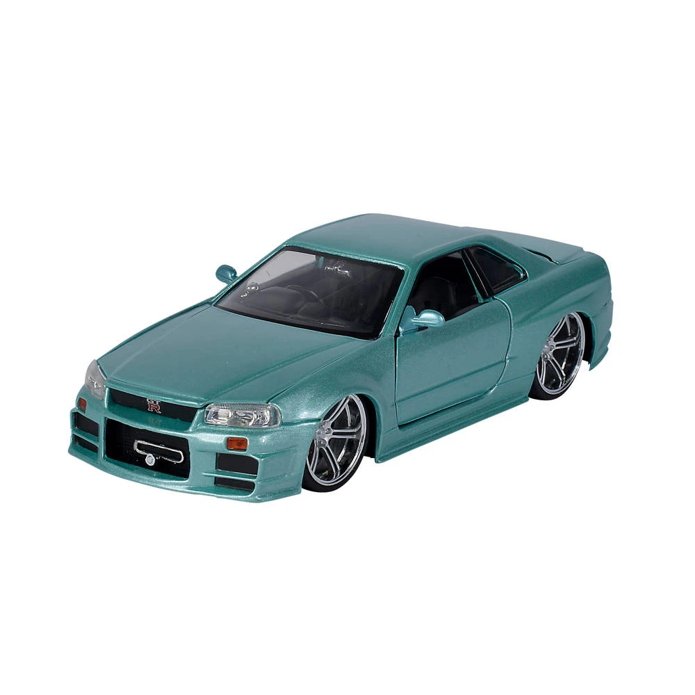 No Brand Jada Fast And Furious Brians 1999 Nissan Skyline GT-R - 1:24 4 No Brand Jada Fast And Furious Brians 1999 Nissan Skyline GT-R - 1:24 - Afbeelding 2
